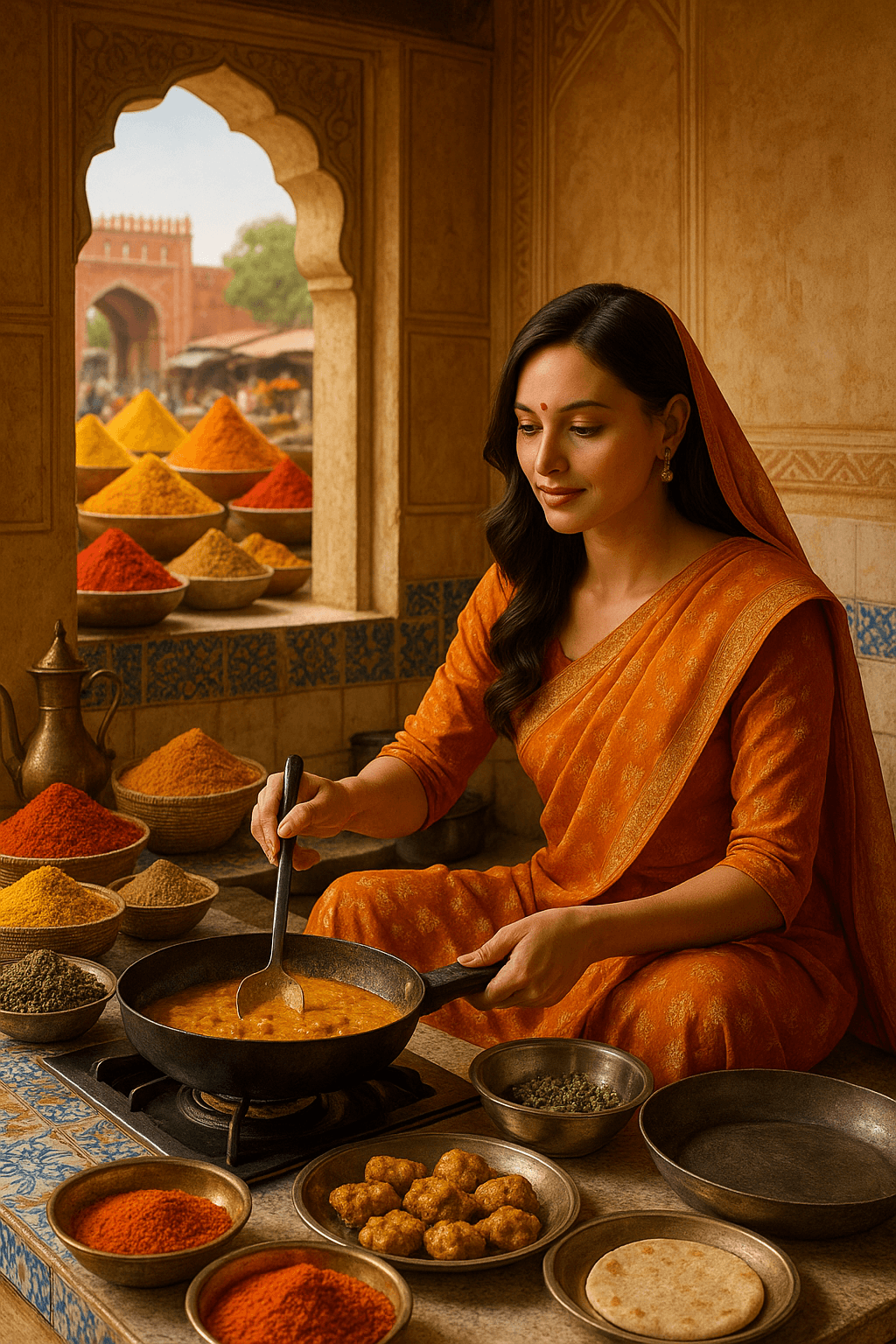 Taller de cocina india tradicional en Jaipur