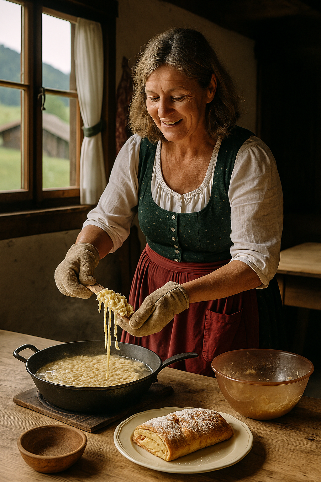 Cours de cuisine bavaroise à Oberaudorf