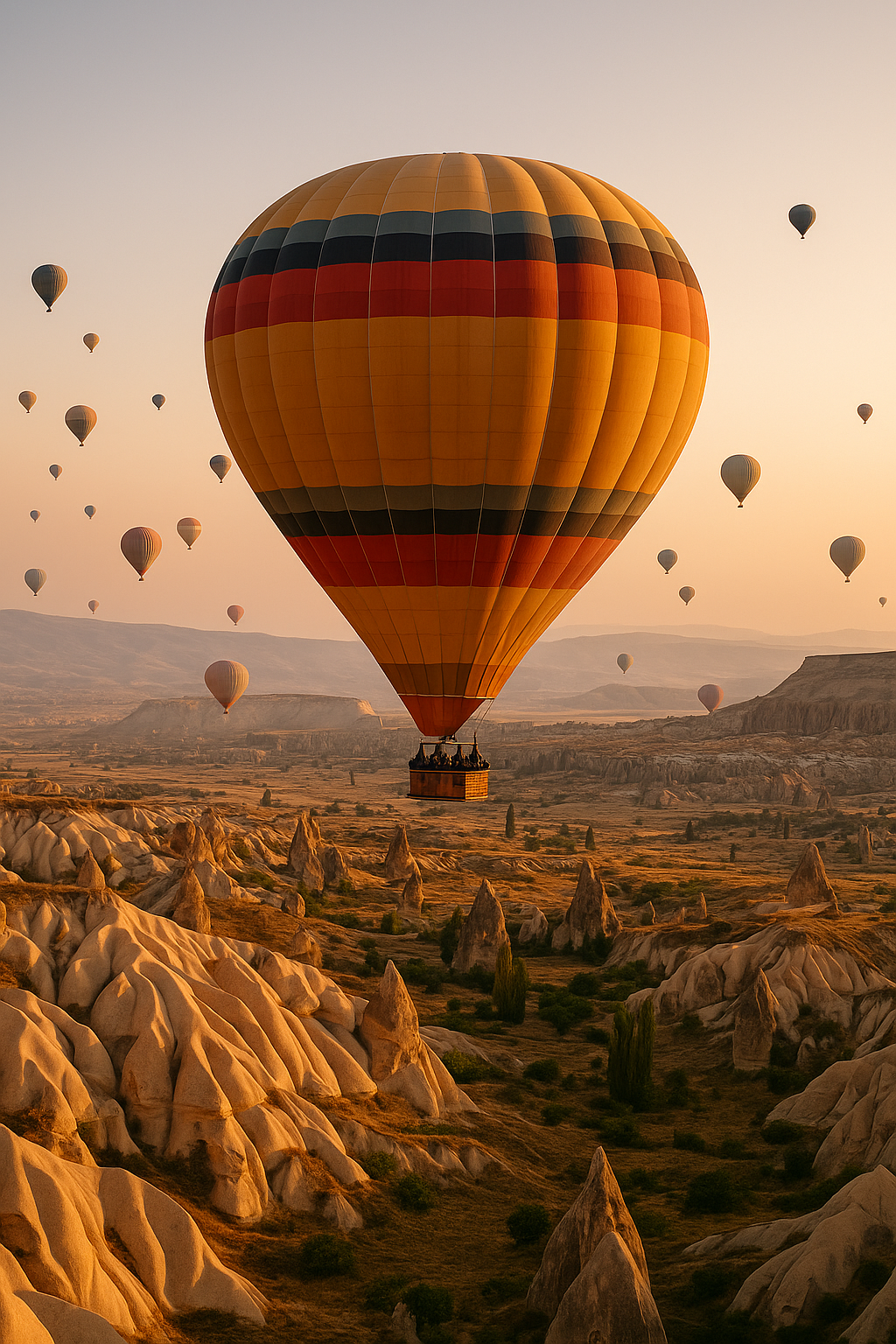 Vuelo en globo sobre Capadocia