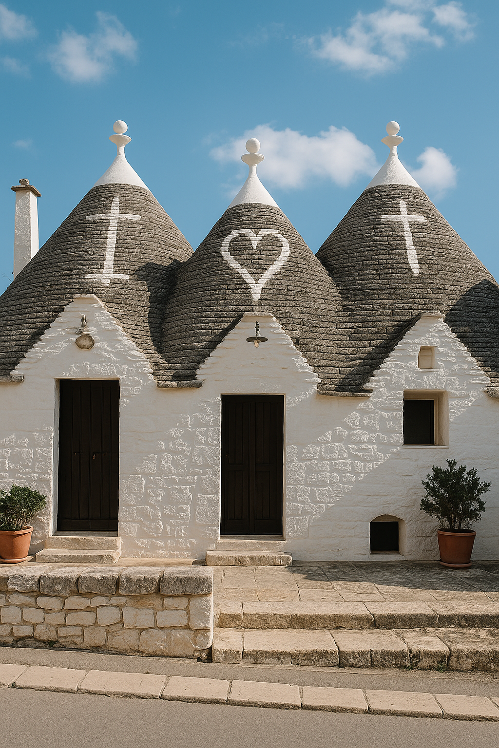 Sleeping in a trullo in Alberobello