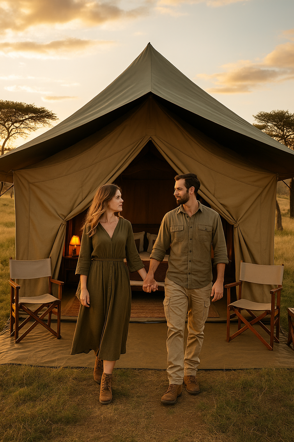 Safari con glamping Tanzania o Kenia