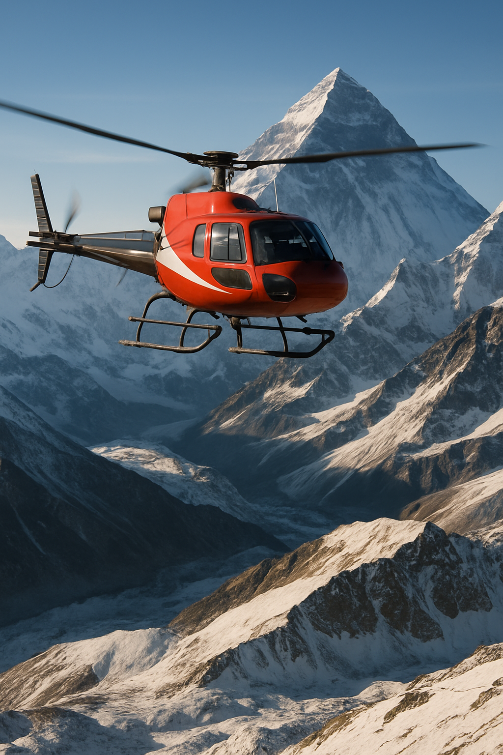 Sobrevuelo en helicóptero Monte Everest
