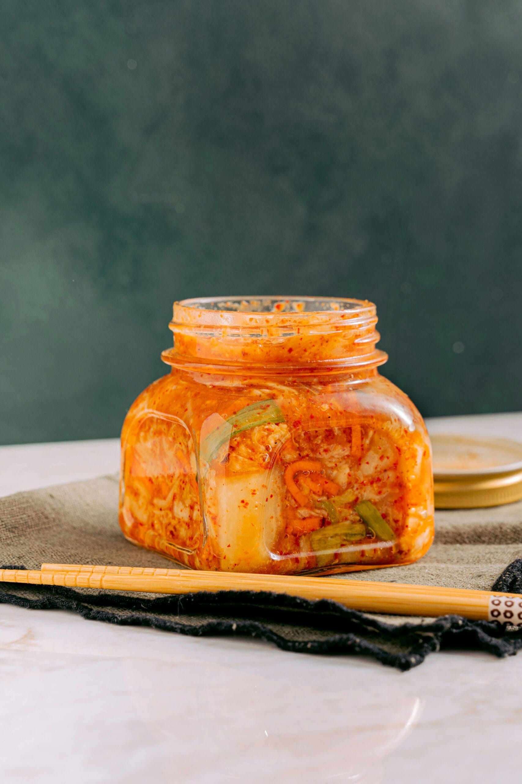 Kimchi fermentado coreano