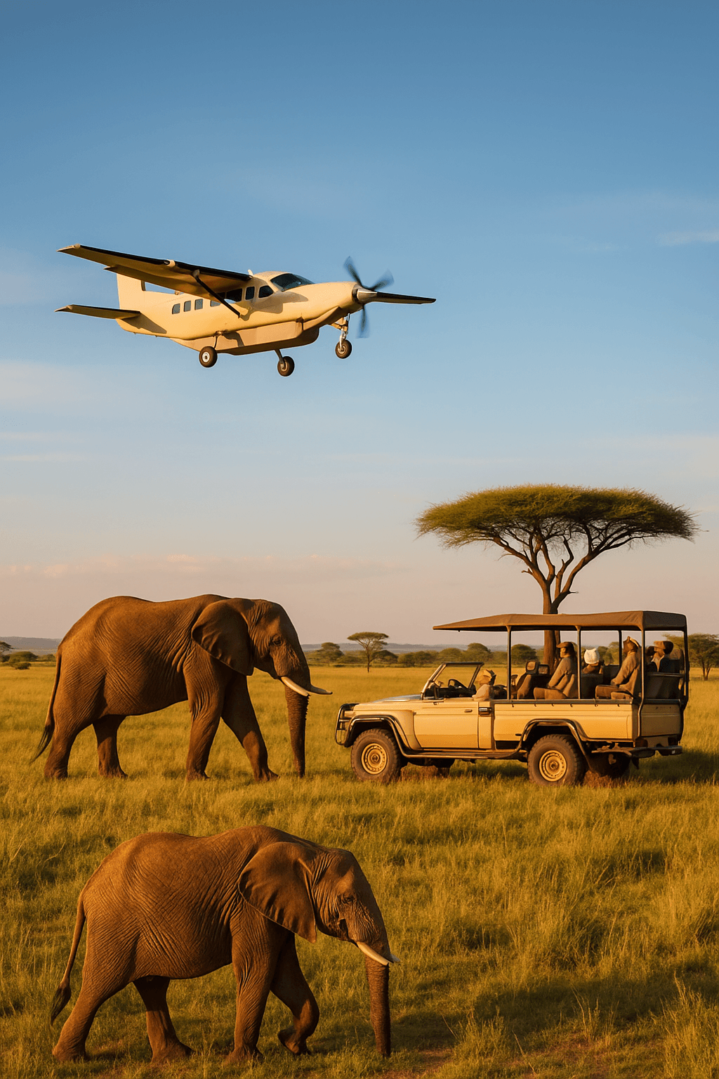 Safari de lujo en África