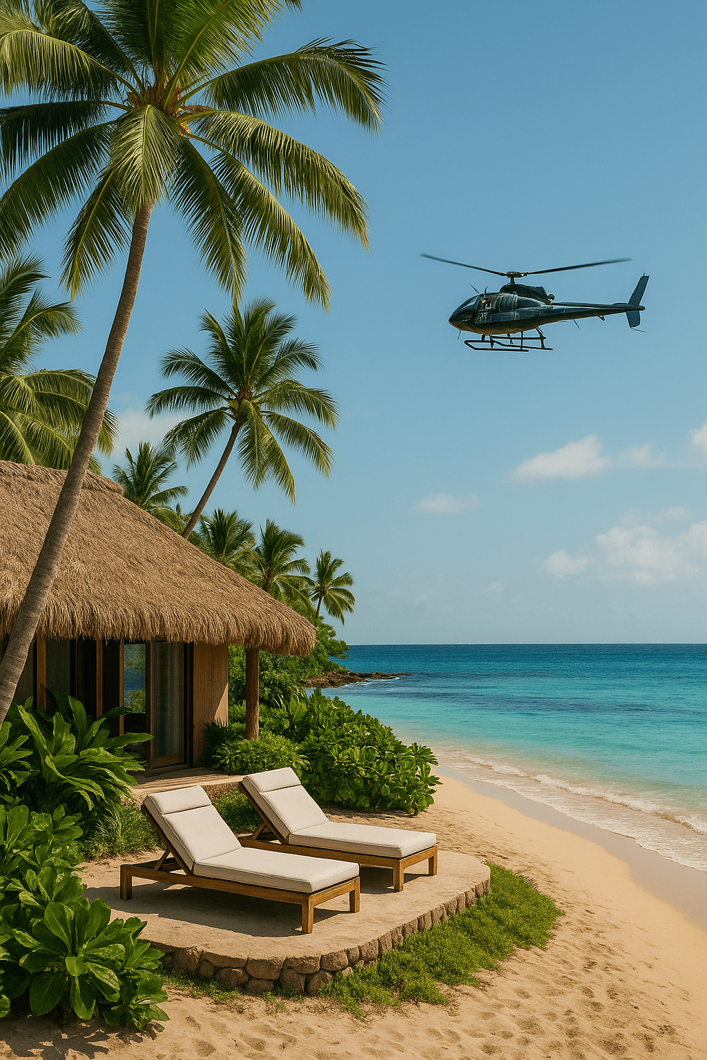 Villa frente al mar en Kokomo Island