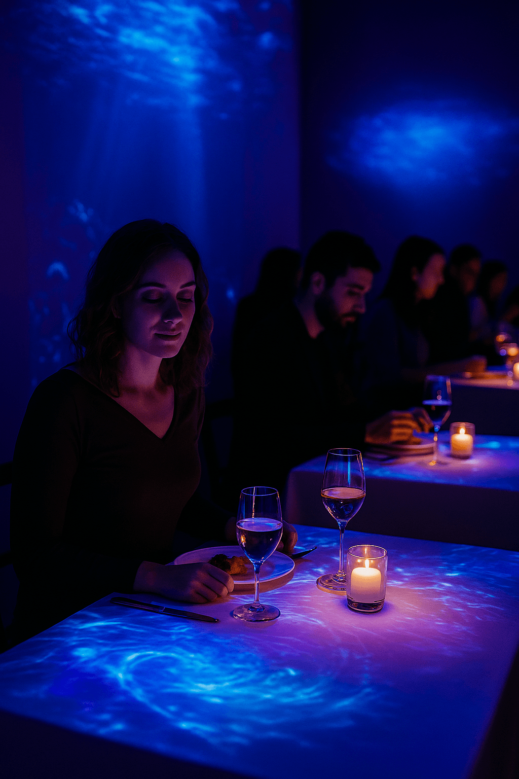 Cena gastronómica inmersiva