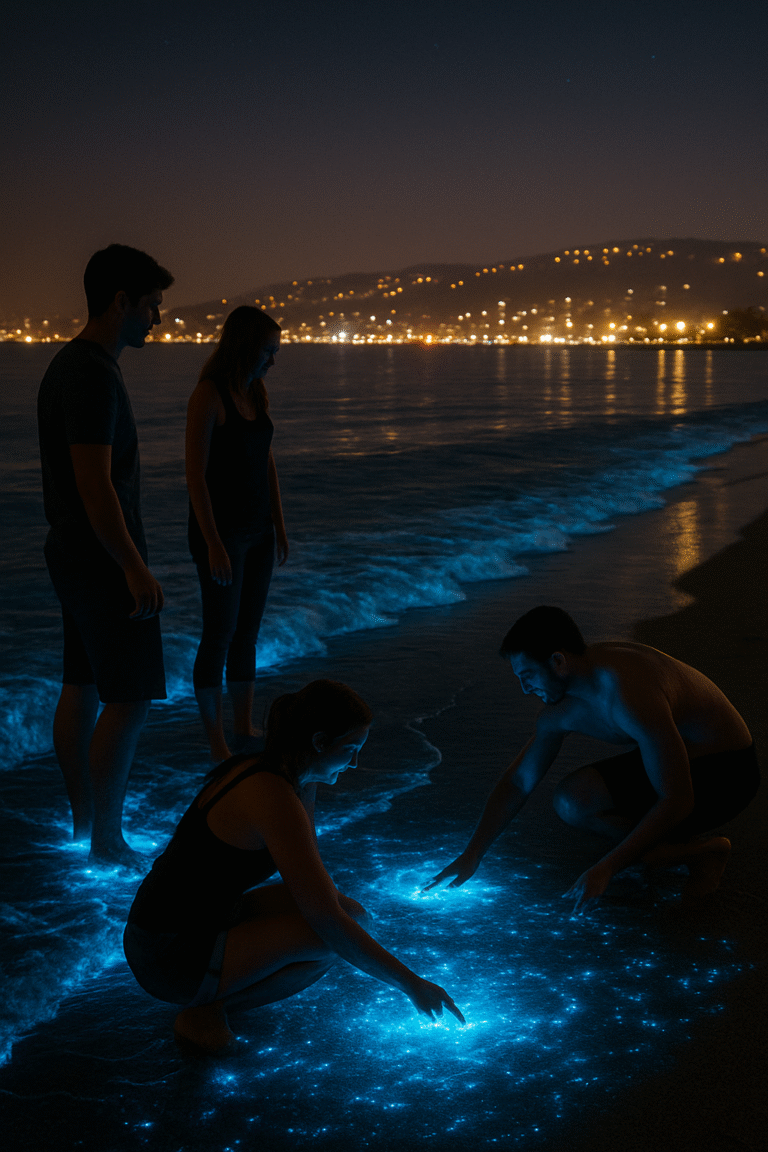 Bioluminescence : quand l'océan s'illumine de sa propre lumière