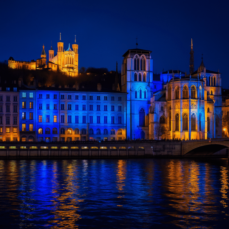 Viajes Inéditos · Lyon · cuando la ciudad se enciende