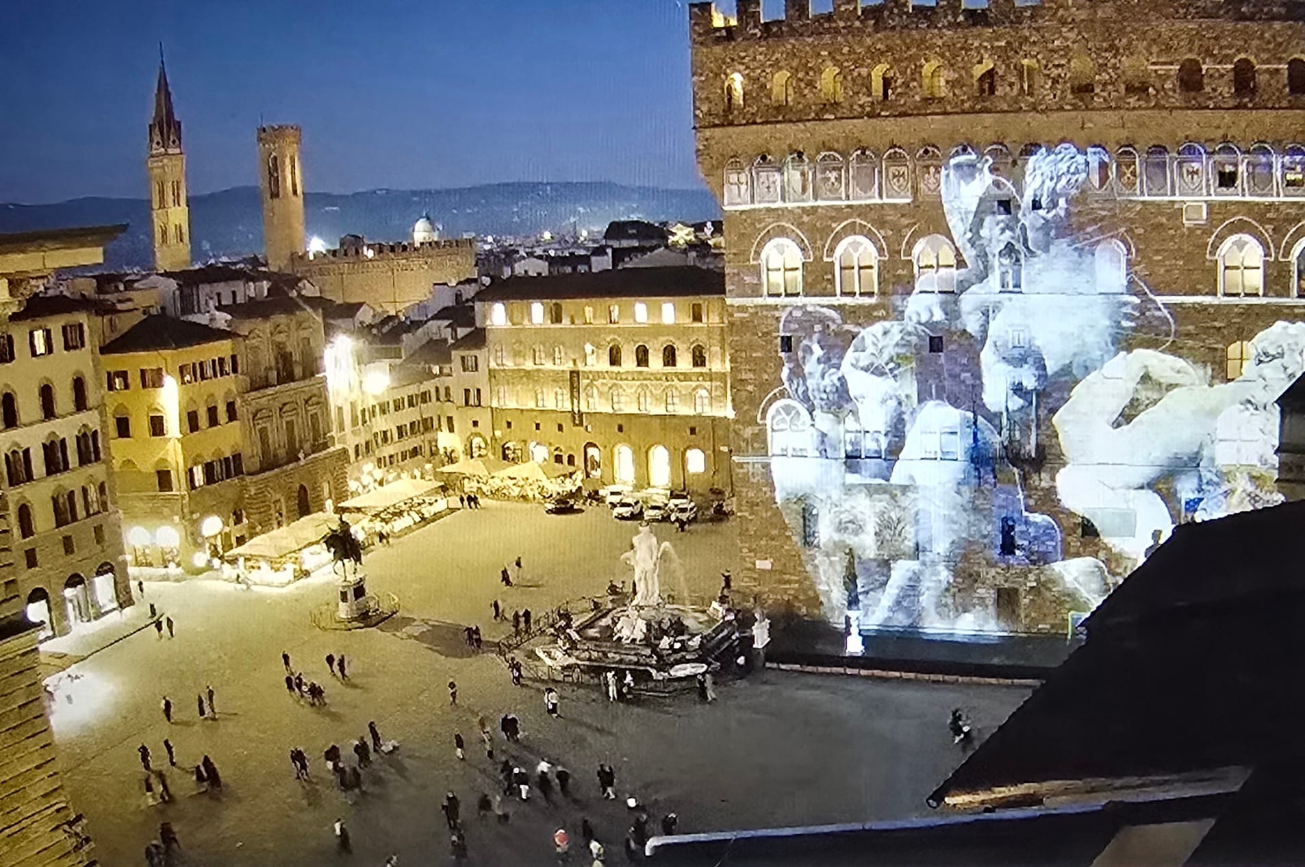 Série sur le thème du voyage : Piazza della Signoria (Florence)