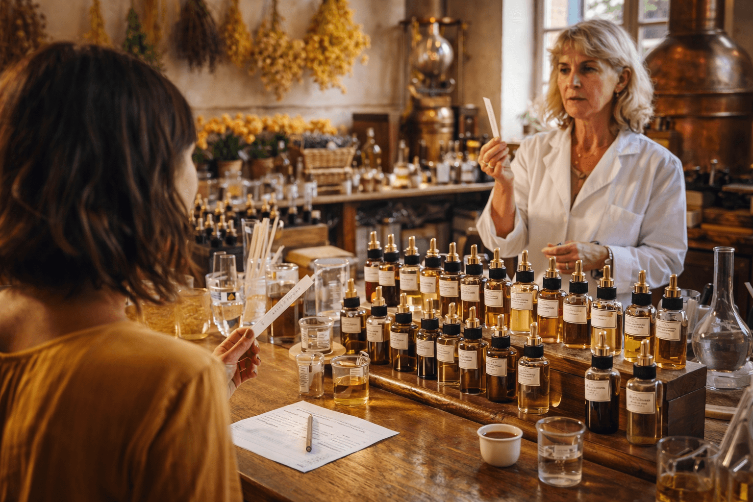 Vista del pueblo de Grasse, capital del perfume en Provenza