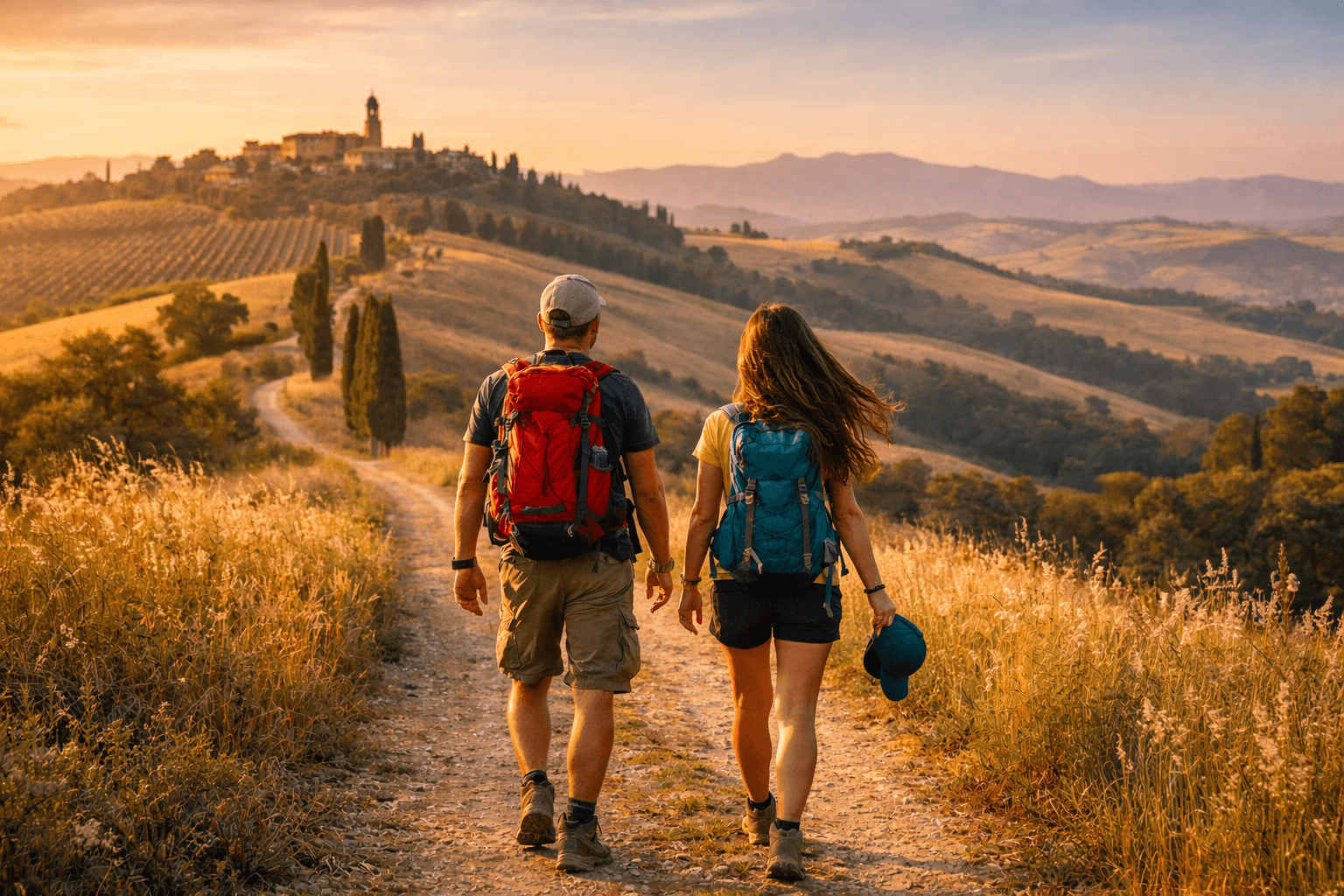 Caminos e itinerarios culturales en Italia