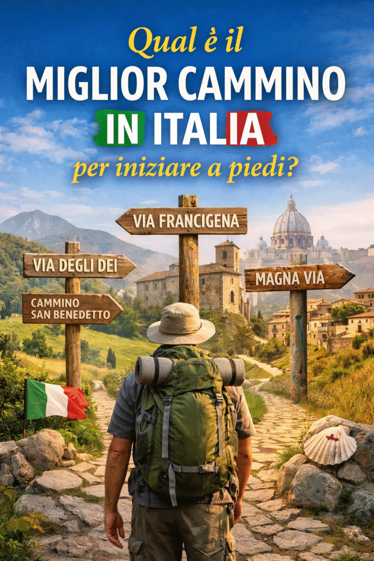 Quel est le meilleur moyen de commencer une randonnée à pied en Italie ?