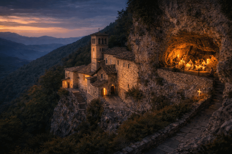 Greccio: el monasterio donde San Francisco creó el primer belén de la historia