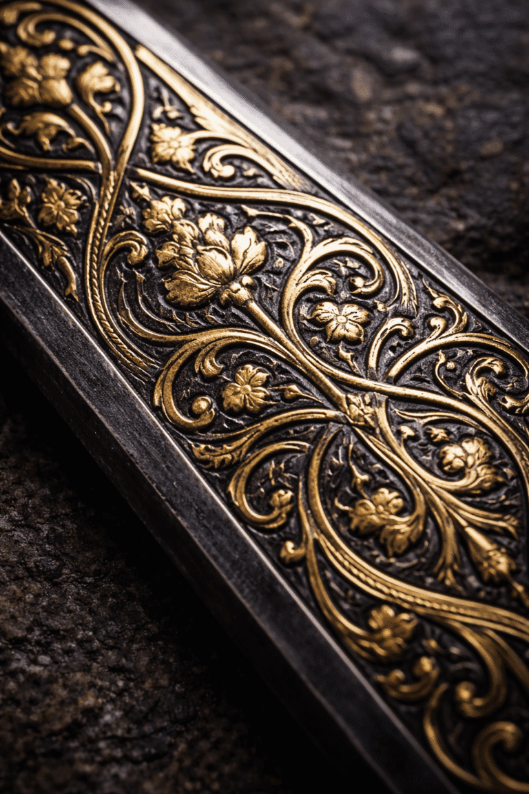 Toledo Damascening: the art of inlaying gold in steel