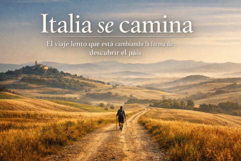 Italia se camina: el viaje lento que está cambiando la forma de descubrir el país
