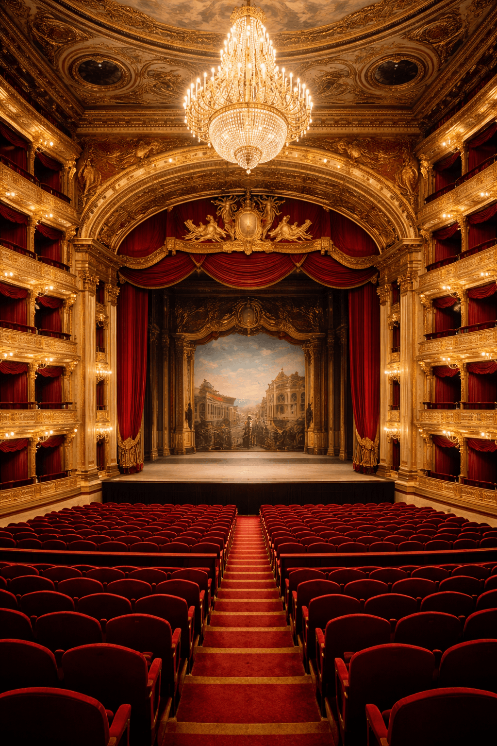 Interior del Teatro dell’Opera di Roma