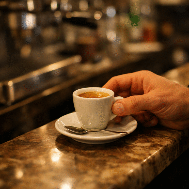 Le rituel du café en Italie
