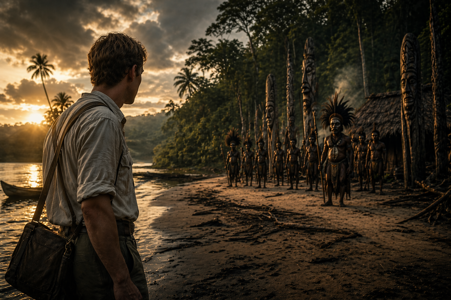 desaparición de Michael Rockefeller en Papúa con tribu Asmat ritual