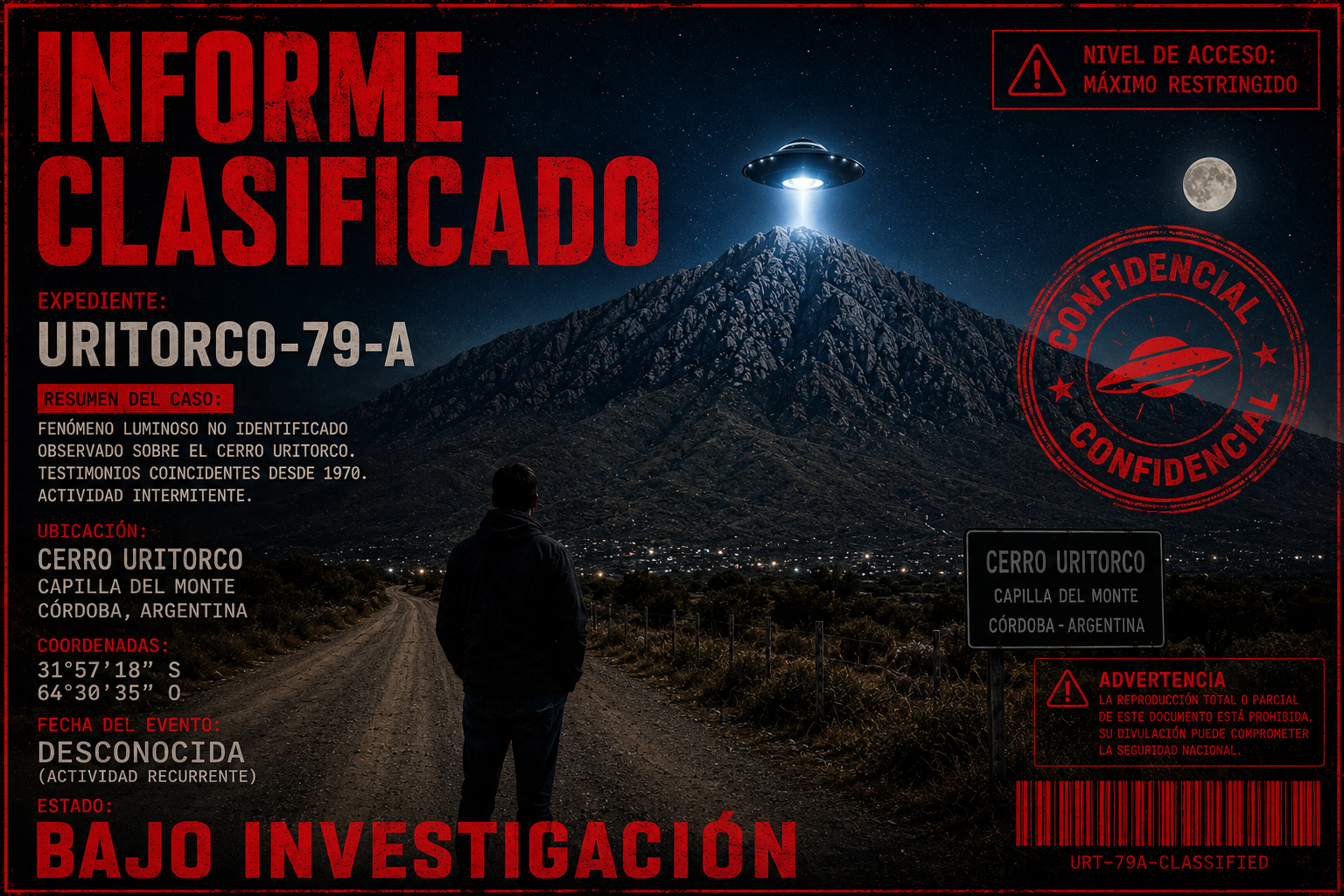 Informe clasificado sobre el fenómeno Uritorco
