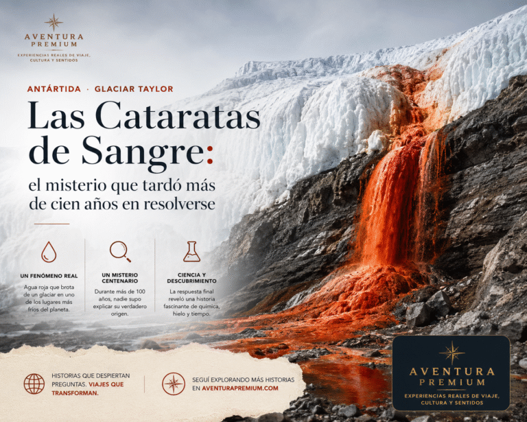 Cataratas de sangre · Antártida